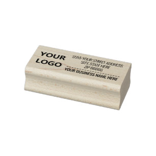 Erstellen Sie Ihre eigene Logo-Adresse Rubber-Brie Gummistempel