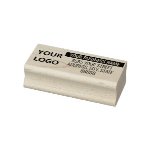 Erstellen Sie Ihre eigene Logo-Adresse Rubber-Brie Gummistempel