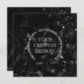 Erstellen Sie Ihre eigene Logo-/Design-Karte (Vorne/Hinten)