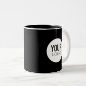 Erstellen Sie Ihre eigene Logo-Tasse Zweifarbige Tasse (VorderseiteRechts)
