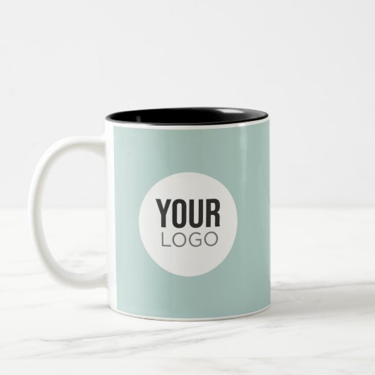 Erstellen Sie Ihre eigene Logo-Tasse Zweifarbige Tasse (Links)