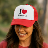 Erstellen Sie Ihre eigene lustige I-Liebe Truckerkappe