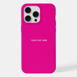 Erstellen Sie Ihre eigene Magenta-Einladungspostka iPhone 15 Pro Max Hülle