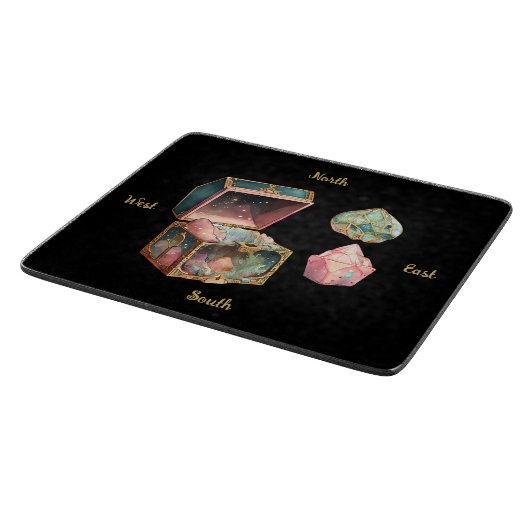 Erstellen Sie Ihre eigene Magic Box & Crystals Alt Schneidebrett (Ecke)