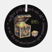 Erstellen Sie Ihre eigene Magic Box & Gem Ornament Aus Glas (Rückseite)