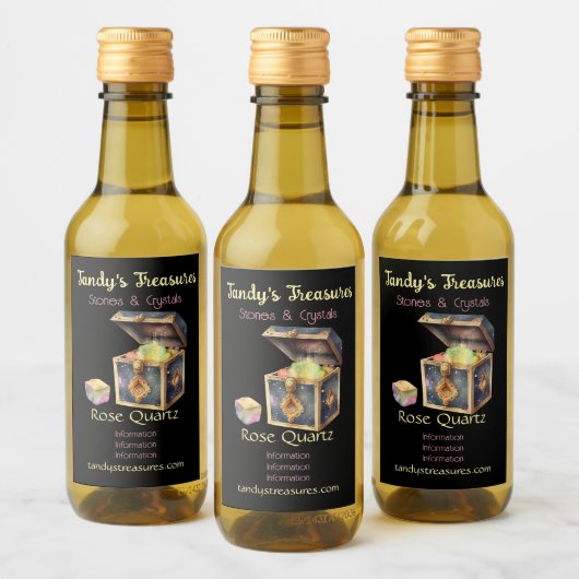 Erstellen Sie Ihre eigene Magic Box & Gem Weinetikett (Flaschen)