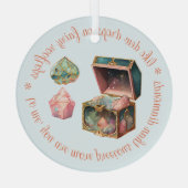 Erstellen Sie Ihre eigene Magic Box & Kristalle Ornament Aus Glas (Rückseite)