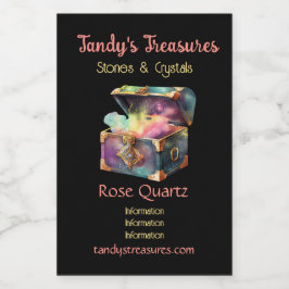 Erstellen Sie Ihre eigene magische Box für Momente Weinetikett