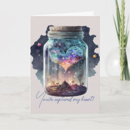 Erstellen Sie Ihre eigene magische Herz-Liebe Feiertagskarte