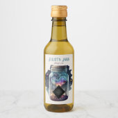 Erstellen Sie Ihre eigene magische Herz-Liebe Weinetikett (Vorderseite)