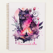 Erstellen Sie Ihre eigene magische schwarze Katze Planer (Vorderseite)