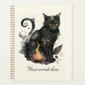 Erstellen Sie Ihre eigene magische schwarze Katze Planer (Vorderseite)