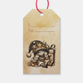 Erstellen Sie Ihre eigene magische Weihnachtsgotte Geschenkanhänger