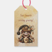 Erstellen Sie Ihre eigene magische Weihnachtskugel Geschenkanhänger (Rückseite)