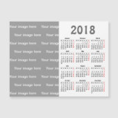 Erstellen Sie Ihre eigene Magnetkarte für 2018 (Vorderseite)