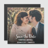 Erstellen Sie Ihre eigene Magnetkarte Save the Dat (Vorne/Hinten)