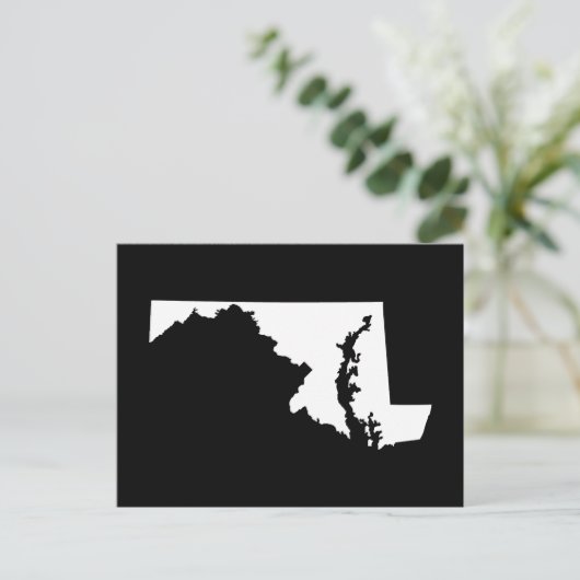 Erstellen Sie Ihre eigene Maryland Moving Ankündig Postkarte (Stehend Vorderseite)