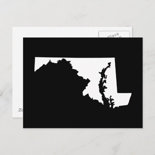 Erstellen Sie Ihre eigene Maryland Moving Ankündig Postkarte (Vorne/Hinten)