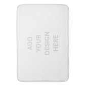 Erstellen Sie Ihre eigene, maßgeschneiderte Design Badematte (Vorderseite Vertikal)