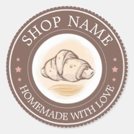 Erstellen Sie Ihre eigene, maßgeschneiderte Liebe Runder Aufkleber