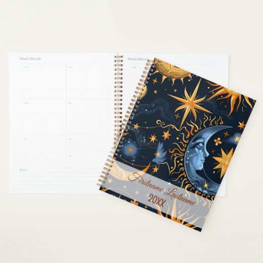 Erstellen Sie Ihre eigene Midnight Blue & Gold Cel Planer (Anzeige)