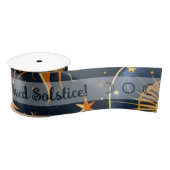 Erstellen Sie Ihre eigene Midnight Blue & Gold Cel Satinband (Spule)