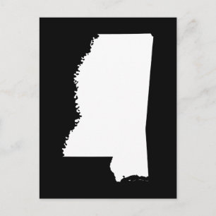 Erstellen Sie Ihre eigene Mississippi-Umsiedlungsa Postkarte