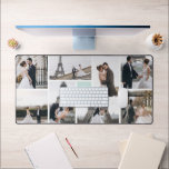 Erstellen Sie Ihre eigene Mit Monogramm 8-Foto-Min Schreibtischunterlage<br><div class="desc">Mit unserem Mit Monogramm 8-Foto Collage Desk Mat steigern Sie Ihren Arbeitsbereich! Personalisieren Sie Ihren Schreibtisch mit gepflegten Erinnerungen und Ihrem einzigartigen Monogramm. Ideal für Arbeits- oder Studienräume,  fügt es Ihrer Produktivität eine persönliche Touch hinzu. Entwerfen Sie Ihren Schreibtisch heute und verwandeln Sie ihn in eine Leinwand der Inspiration!</div>