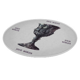 Erstellen Sie Ihre eigene mittelalterliche gotisch Schneidebrett