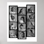 Erstellen Sie Ihre eigene moderne 12-Foto-Collage  Poster (Vorne)