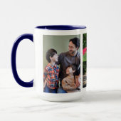 Erstellen Sie Ihre eigene moderne 2-Foto-Collage-T Tasse (Links)