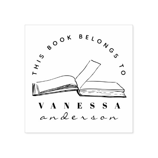 Erstellen Sie Ihre eigene, moderne Bibliothek mit  Gummistempel (Prägung)