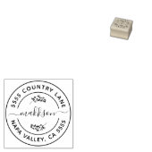 Erstellen Sie Ihre eigene moderne Briefmarke aus K Gummistempel (Stempel)