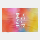 Erstellen Sie Ihre eigene moderne, einfache und el Geschirrtuch (Horizontal)