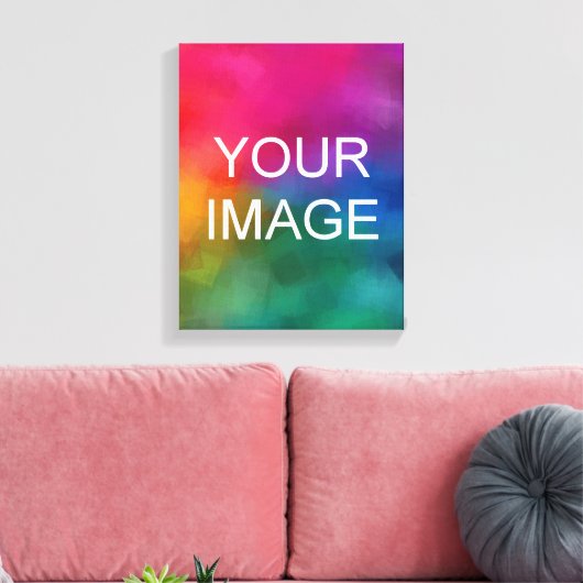 Erstellen Sie Ihre eigene moderne elegante vertika Leinwanddruck (Insitu (Wohnzimmer))