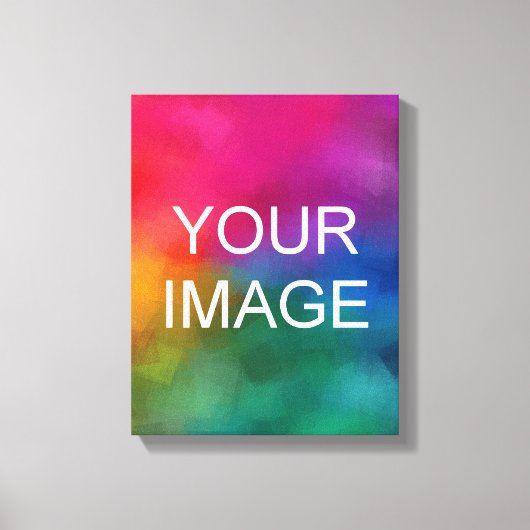 Erstellen Sie Ihre eigene moderne elegante vertika Leinwanddruck (Vorderseite)