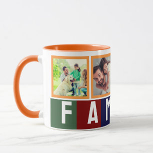Erstellen Sie Ihre eigene moderne Familienfotokoll Tasse