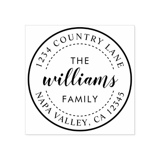 Erstellen Sie Ihre eigene moderne kalligraphische  Gummistempel (Prägung)