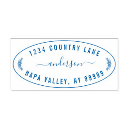 Erstellen Sie Ihre eigene moderne Rücksendeadresse Permastempel