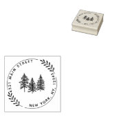 Erstellen Sie Ihre eigene moderne Runde Gummistempel (Stempel)