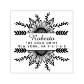 Erstellen Sie Ihre eigene moderne Runde Permastempel (Design)