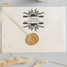 Erstellen Sie Ihre eigene moderne Runde Permastempel