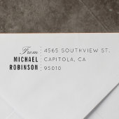 Erstellen Sie Ihre eigene moderne Typografie-Rücks Permastempel