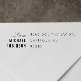 Erstellen Sie Ihre eigene moderne Typografie-Rücks Permastempel