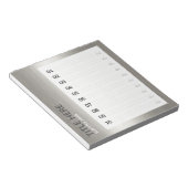 ERSTELLEN SIE IHRE EIGENE MÖGLICHKEIT, Ihr Design Notizblock (angewinkelt)