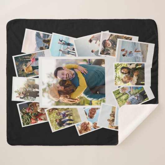 Erstellen Sie Ihre eigene Momentfilmkollage Sherpadecke (Vorderseite (Horizontal))