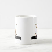 Erstellen Sie Ihre eigene Monogramm-Tasse Kaffeetasse (Mittel)