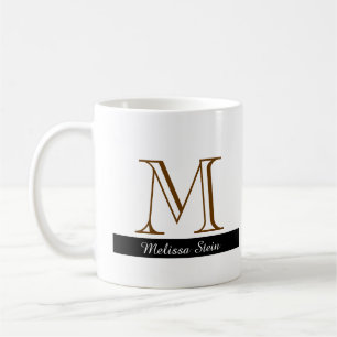 Erstellen Sie Ihre eigene Monogramm-Tasse Kaffeetasse