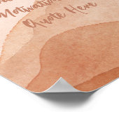 Erstellen Sie Ihre eigene Motivierend Inspiration  Poster (Ecke)