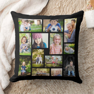 Erstellen Sie Ihre eigene Multi-Foto-Collage Schwa Kissen